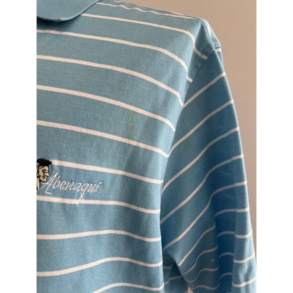 Fairway & Greene Abenaqui Country Club Rye, NH Golf Polo Shirt Blue Medium SG - Picture 3 of 7